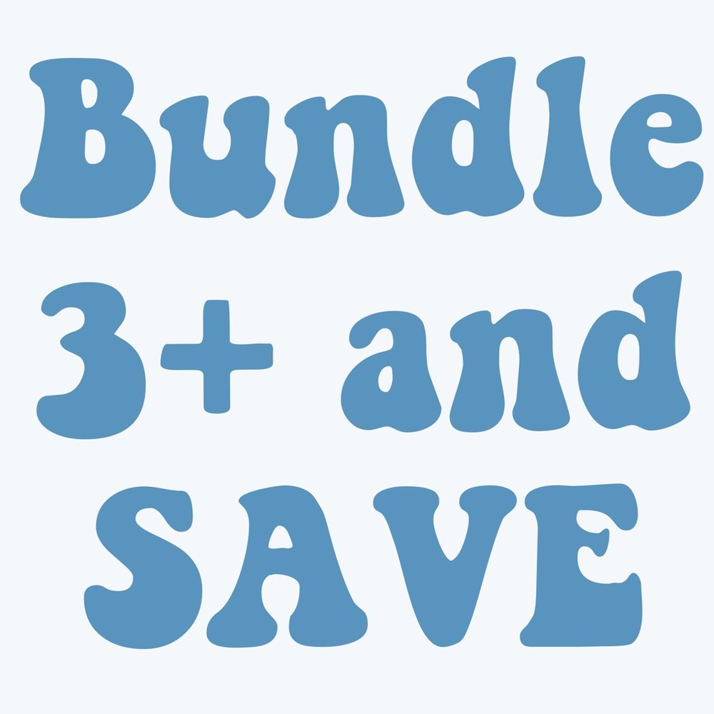 SAVE on ANY bundled now!